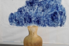 Newhaven Open Call 2018, Helen Turner drawing Sam Ford vase