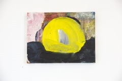 Nick Marsh 'Over, Over, Over' oil on wood